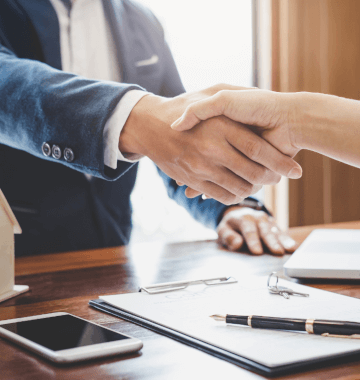 Woman cutting up a credit card