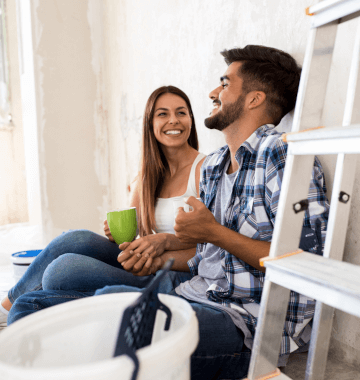 Woman cutting up a credit card